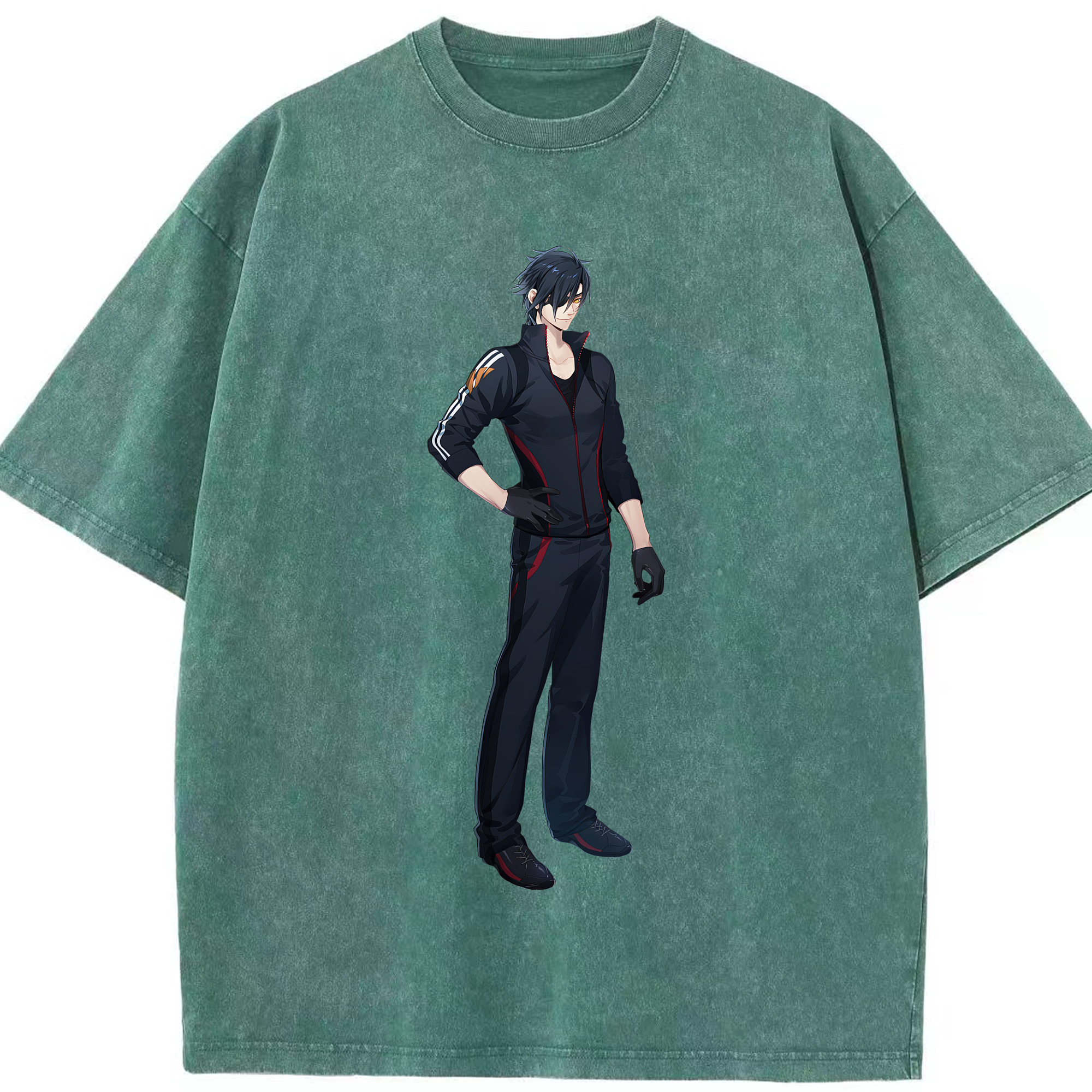 （画像用） 刀剣乱舞 Touken Ranbu 綿100% ヴィンテージ風 半袖Tシャツ（フロントプリント）